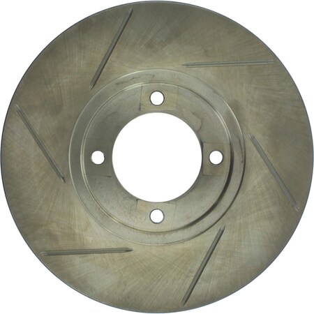Centric StopTech Sport Slotted Brake Rotor; Front Left, StopTech 126.44007SL